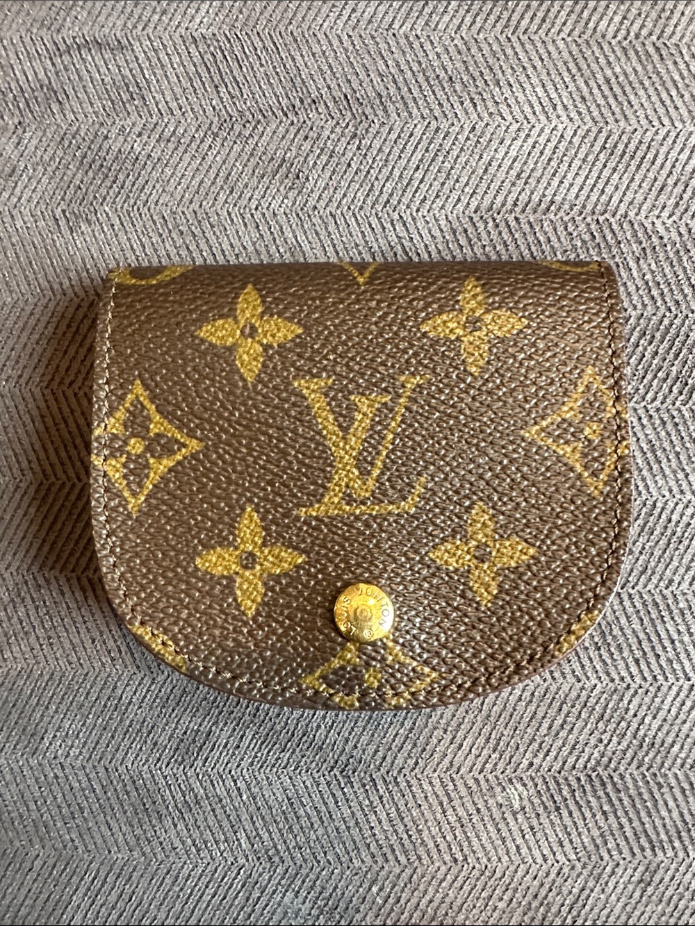 Louis Vuitton Brown Monogram Coin Pouch